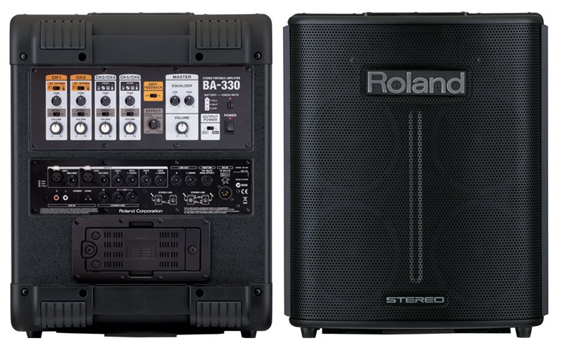 Jual Roland BA 330 Stereo Portable Amplifier